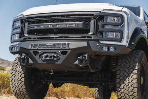 DV8 Offroad 23-26 Ford F-250/F-350 Spec Series Front Bumper w/ Winch - FBFF2-06