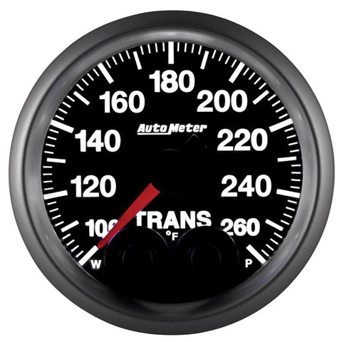 Autometer Elite 52mm 100-260 Degrees F Trans Temperature Peak and Warn Gauge w/ Electronic Control - 5658