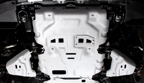 Rival 24-26 Toyota Tacoma Toyota 4Runner Toyota Land Cruiser Aluminum Engine Skid Plate - 2333.9571.3.6