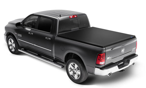Lund 00-04 Dodge Dakota (5ft. Bed) Genesis Elite Roll Up Tonneau Cover - Black - 96862