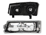 Raxiom 03-06 Chevrolet Silverado 1500 Axial OEM Style Rep Headlights- Chrome Housing (Clear Lens) - S122320