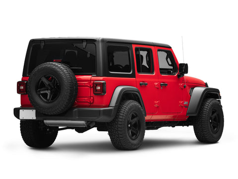 Raxiom 18-22 Jeep Wrangler JL LED Tail Lights- Black Housing - Red Lens - J132754-JL