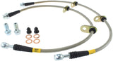 StopTech 91-05 Acura NSX Front SS Brake Lines - 950.40001