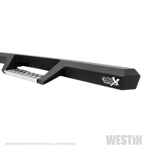 Westin 07-18 Jeep Wrangler JK 2dr. HDX Stainless Drop Nerf Step Bars - Tex. Blk - 56-133152