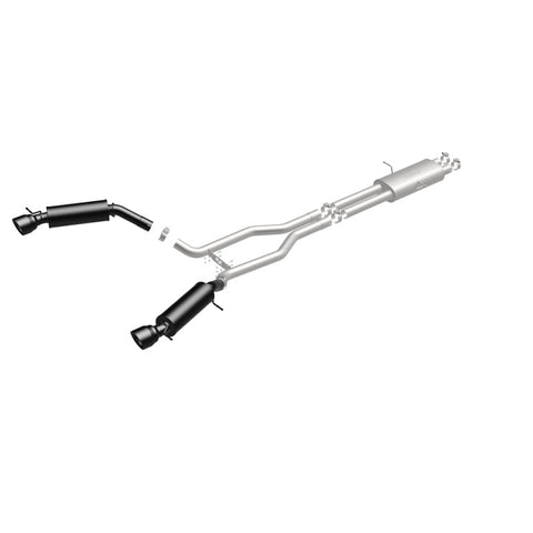 MagnaFlow Cat-Back 15-16 Land Rover Ranger Rover V6 SS 2.5in Dual Split Rear Exit 4.5in Black Tips - 19123