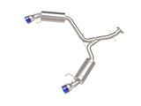 aFe POWER Takeda 06-13 Lexus IS250/IS350 SS Axle-Back Exhaust w/ Blue Flame Tips - 49-36055-L