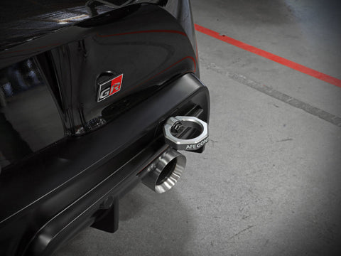 aFe Control Rear Tow Hook Gray 20-21 Toyota GR Supra (A90) - 450-721002-G