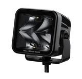 Hella Universal Black Magic 3.2in L.E.D. Cube Kit - Flood Beam (Long Range) - 358176821