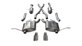 Corsa 2011-2021 Jeep Grand Cherokee 3.6L Dual Rear Exit Sport Exhaust w/ 4.5in Pro-series Tips - 14980