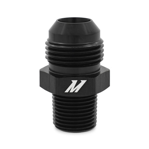 Mishimoto Aluminum -4AN to 1/8 NPT Fitting - Black - MMFT-ADA-0418