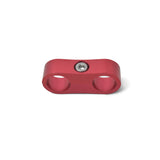 Russell Hose Separator For -6 Braided Red Anodize (2 Pack) - 654300