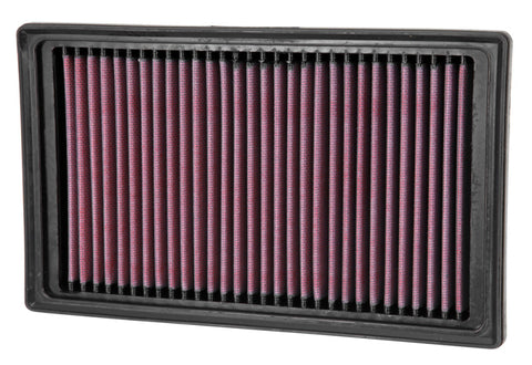 K&N Replacement Air Filter Peugeot / Citroen - 10.875in O/S L x 6.563in O/S W x 1.625in H - 33-2998