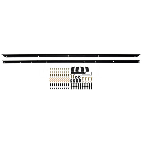 Westin/Snyper 07-17 Jeep Wrangler Rock Slider Steps - Textured Black - 42-7005