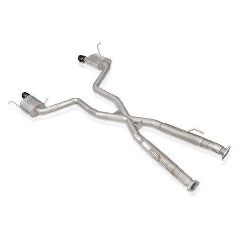 Stainless Works 11-20 Dodge Durango 5.7L 3in Legend Catback w/4in Black Tips - DUR11CBL-B