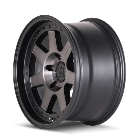Mayhem 8300 Prodigy 18x9 / 8x180 BP / 0mm Offset / 124.1mm Hub Matte Black w/ Dark Tint Wheel - 8300-8978TM