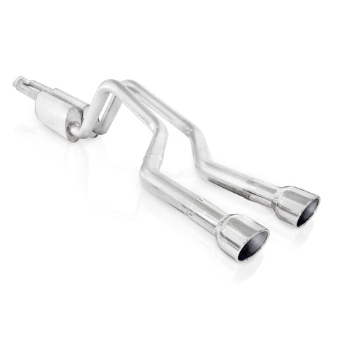 Stainless Works 2006-09 Trailblazer SS 6.0L 2-1/2in Chambered Exhaust Y-Pipe Center Bumper Exit - TBTDCBCO