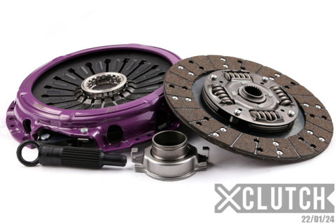 XClutch 07-17 Mitsubishi Lancer EVO X 2.0L Stage 1 Steel Backed Organic Clutch Kit - XKMI24011-1T