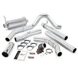 Banks Power 01-03 Ford 7.3L 275HP w/Cat (MT) Monster Exh w/ Power Elbw - SS Single Exh w/ Chrome Tip - 48660