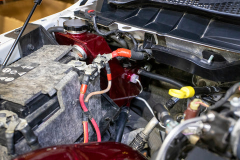 Wehrli 13-18 Dodge 6.7L Cummins OEM Placement Coolant Tank Kit - Fine Texture Black - WCF100628-FTB
