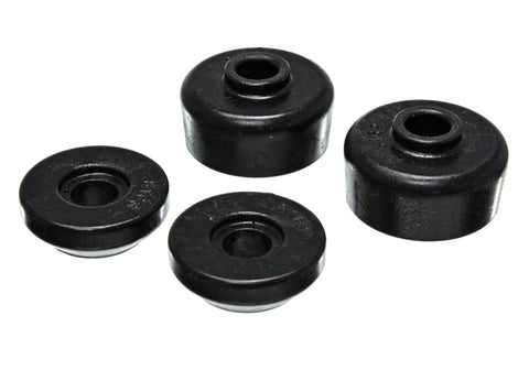 Energy Suspension 95-99 Mitsubishi Eclipse FWD/AWD Black Rear Shock Upper Bushing Set - 5.8104G