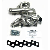 JBA 97-03 Ford F-150 4.6L 2V 1-1/2in Primary Silver Ctd Cat4Ward Header - 1677SJS
