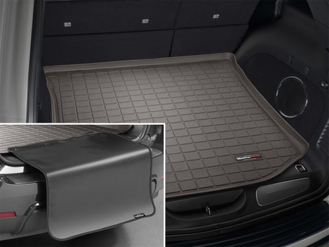 WeatherTech 2021+ Chevrolet TrailBlazer Cargo With Bumper Protector - Grey - 421369SK