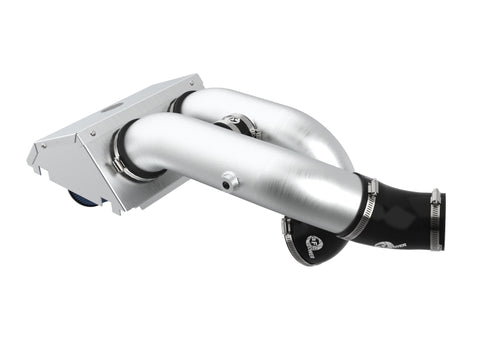 aFe Rapid Induction Pro 5R Cold Air Intake System Brushed 21-22 Ford F-150 Raptor V6-3.5L (tt) - 52-10015RH