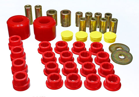 Energy Suspension 10 Chevy Camaro Red Rear End Control Arm Bushing Set - 3.3196R