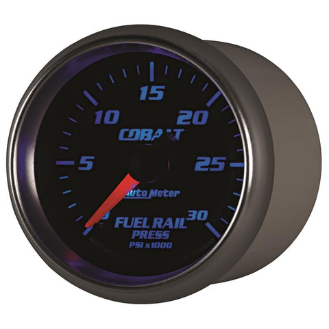 Autometer Cobalt 52mm 0-30,000 PSI F/S Electronic Diesel Fuel Rail Pressure Gauge (Cummins 5.9L) - 6186