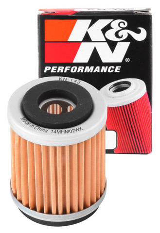 K&N Yamaha / MBK 1.5in OD x 1.938in H Oil Filter - KN-143