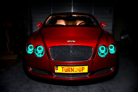 Oracle Bentley Continental GT 04-09 Halo Kit - ColorSHIFT w/ 2.0 Controller - 2211-333