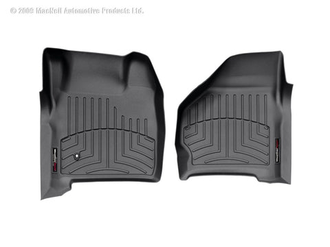 WeatherTech 99-07 Ford F250 Super Duty Crew Front FloorLiner - Black - 440021