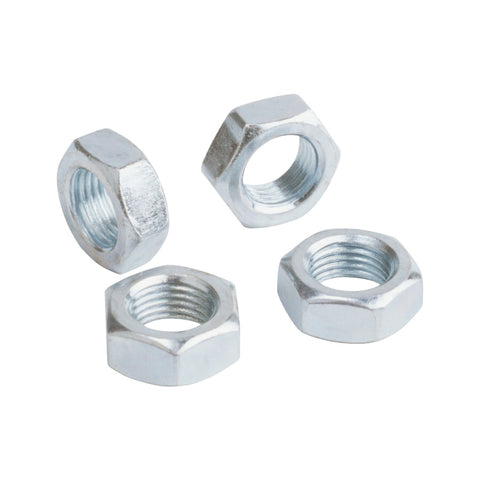 QA1 Metric Jam Nut - M16-2.0 Left Hand - 24mm Hex 8mm Wide - Steel - MJNL16S