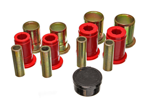 Energy Suspension Universal Red Control Arm Bushing Set - LOWERS ONLY - 3.3165R