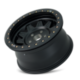 Dirty Life 9302 Roadkill Race 17x9/6x139.7 BP/-14mm Offset/106mm Hub Matte Black Wheel - Beadlock - 9302-7983MB14