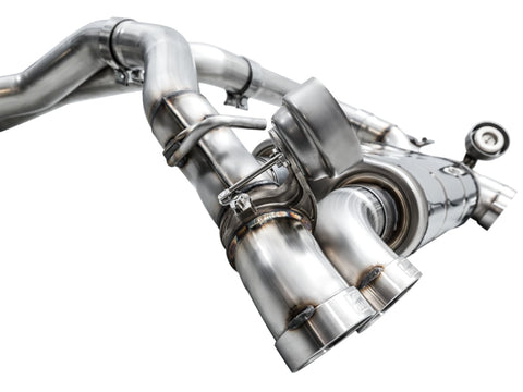 AWE Tuning 21+ Wrangler 392 Switchpath Cat-Back Exhaust- Quad BashGuards - 3025-41392