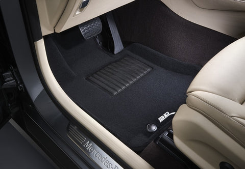 3D MAXpider 20-23 Chevrolet Corvette C8 Elegant R1 Floormat Set - Black - L1CH09604709