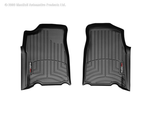 WeatherTech 04+ GMC Canyon Ext Cab Front FloorLiner - Black - 440761