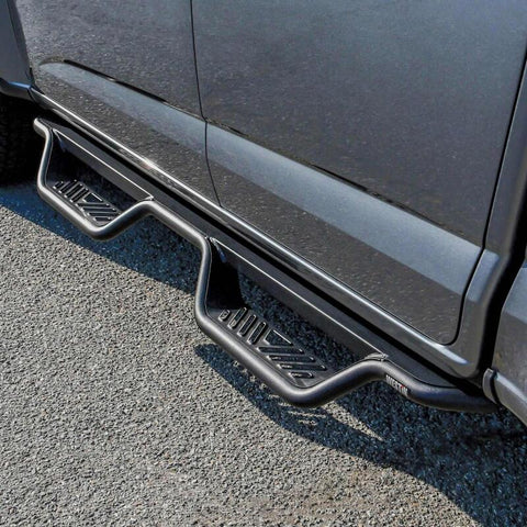 Westin 15-22 Chevrolet Colorado / GMC Canyon Crew Cab Outlaw Nerf Step Bars - Textured Black - 20-14015