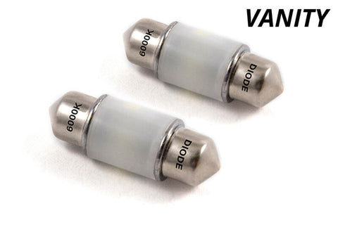 Diode Dynamics 31mm HP6 LED Bulb LED Warm - White (Pair) - DD0351P