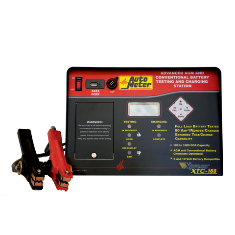 AutoMeter AGM Optimized Fast Charger/Tester - XTC-160