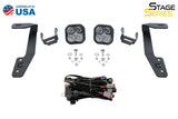 Diode Dynamics 18-21 Subaru Crosstrek Pro SS3 LED Ditch Light Kit - White Combo - DD6560