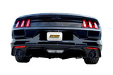 Gibson 15-19 Ford Mustang EcoBoost 2.3L 2.25in Cat-Back Dual Exhaust - Black Elite (Ceramic) - 619014-B