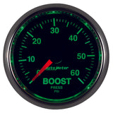 Autometer GS 52mm 0-60 psi Mechanical Boost Gauge - 3805