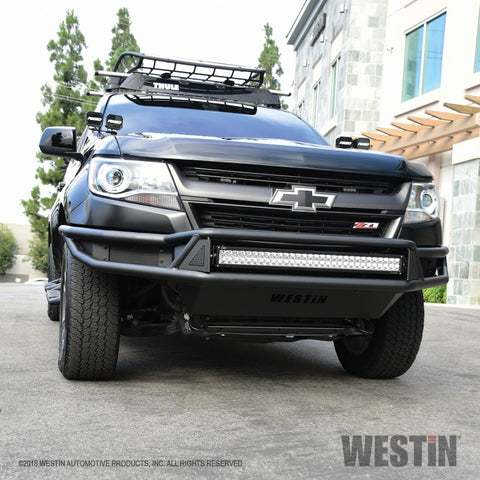 Westin 15-20 Chevrolet Colorado Outlaw Front Bumper - Tex. Blk - 58-61055