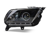 Raxiom 10-12 Ford Mustang w/ Headlights CCFL Halo Projector Headlights- Black Housing (Clear Lens) - 101685