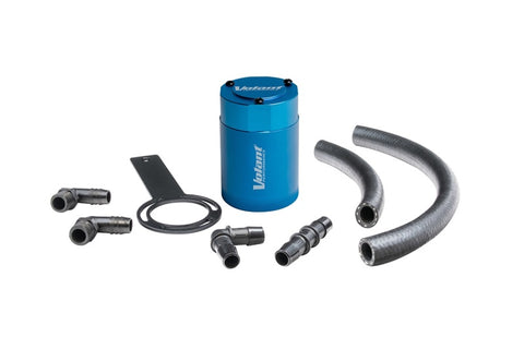Volant 19-23 Dodge Ram 1500 5.7L V8 3oz Aluminum Oil Catch Can w/Mounting Bracket - Blue - VC0004