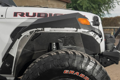 Addictive Desert Designs 2018 Jeep Wrangler JL Raw Aluminum Rock Fighter Front Inner Fender Liner - D96164400NA