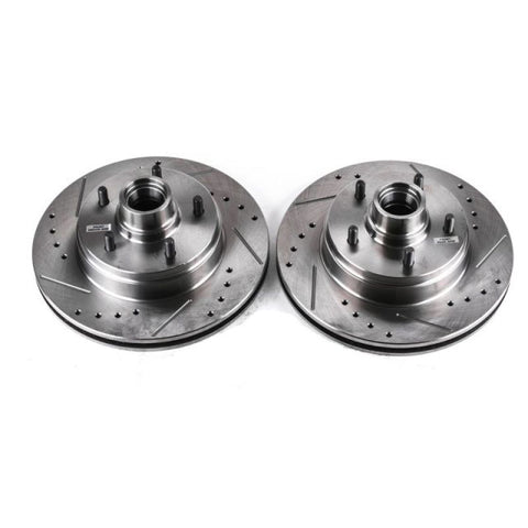 Power Stop 91-96 Buick Roadmaster Front Evolution Drilled & Slotted Rotors - Pair - AR8235XPR