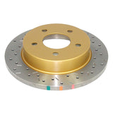 DBA 94-04 Mustang Exc. Cobra/Bullitt/Mach1 Rear Drilled & Slotted 4000 Series Rotor - 4856XS
